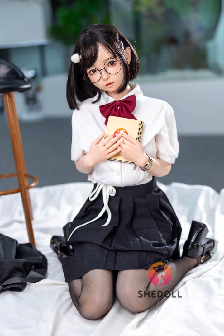 Shedoll 148cm Sandy - Petite Asian Silicone Sex Doll with Movable Eyes